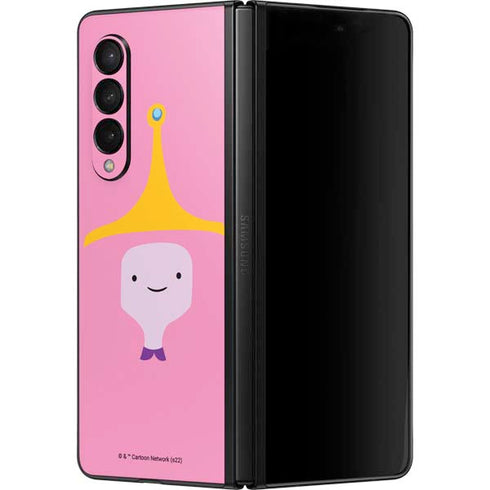 Adult Swim Adventure Time Princess Bubblegum Galaxy Z Fold3 5G Skin