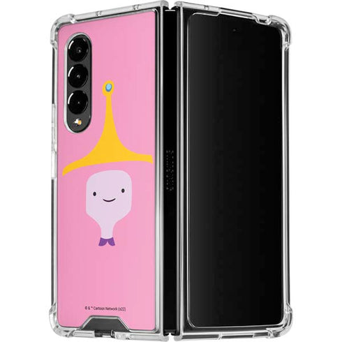 Adult Swim Adventure Time Princess Bubblegum Galaxy Z Fold4 5G Clear Case