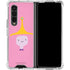 Adult Swim Adventure Time Princess Bubblegum Galaxy Z Fold4 5G Clear Case