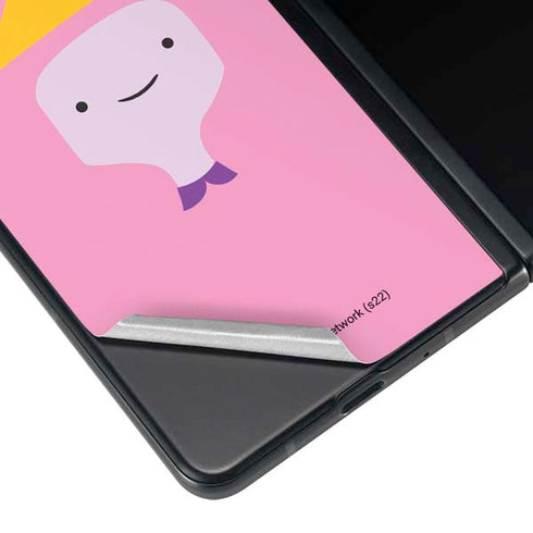 Adult Swim Adventure Time Princess Bubblegum Galaxy Z Fold4 5G Skin
