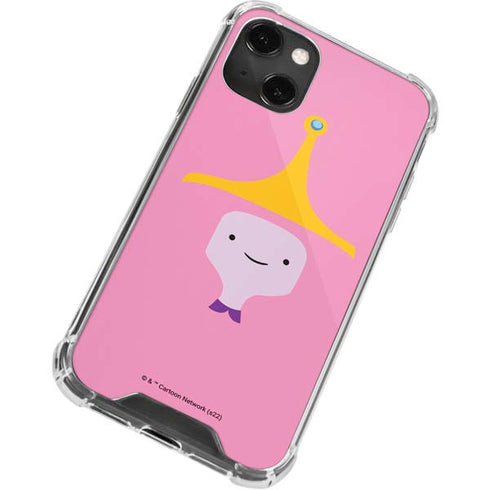Adult Swim Adventure Time Princess Bubblegum iPhone 14 Plus Clear Case