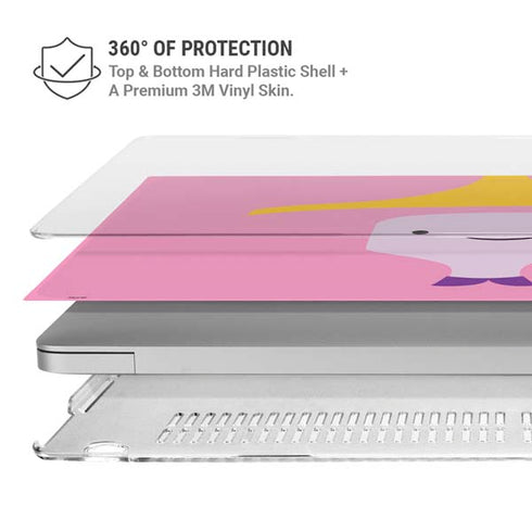 Adult Swim Adventure Time Princess Bubblegum MacBook Air 13in M1 (2021) Case plus Skin