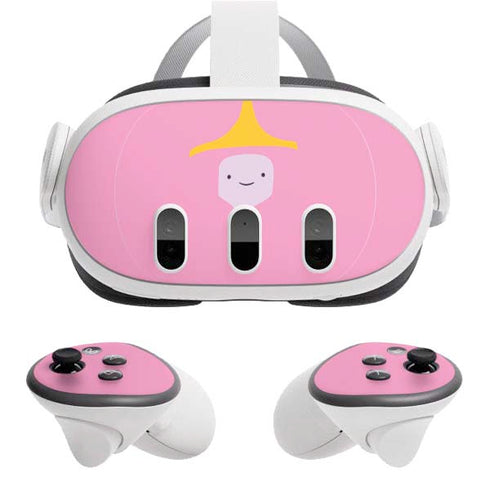 Adult Swim Adventure Time Princess Bubblegum Meta Quest 3 Skin