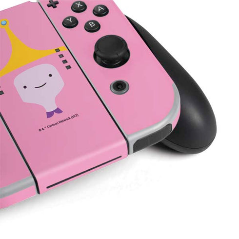 Adult Swim Adventure Time Princess Bubblegum Nintendo Switch OLED (2021) Skin