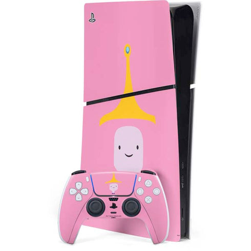 Adult Swim Adventure Time Princess Bubblegum PS5 Slim Digital Edition Console Skin