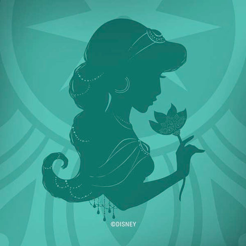 Disney Aladdin Princess Jasmine Silhouette Flower Amazon Echo Skin