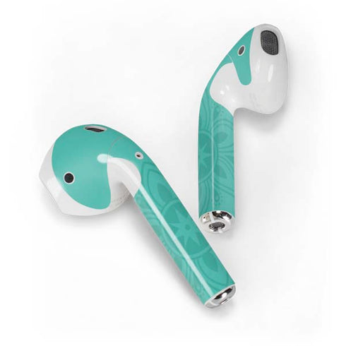Disney Aladdin Princess Jasmine Silhouette Flower Apple AirPods 2 Skin