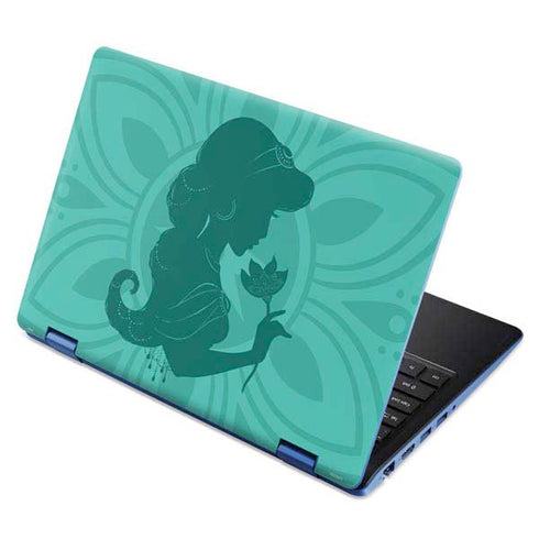 Disney Aladdin Princess Jasmine Silhouette Flower Aspire R11 11.6in Skin