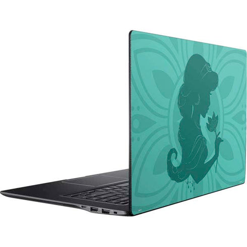 Disney Aladdin Princess Jasmine Silhouette Flower Ativ Book 9 (15.6in 2014) Skin