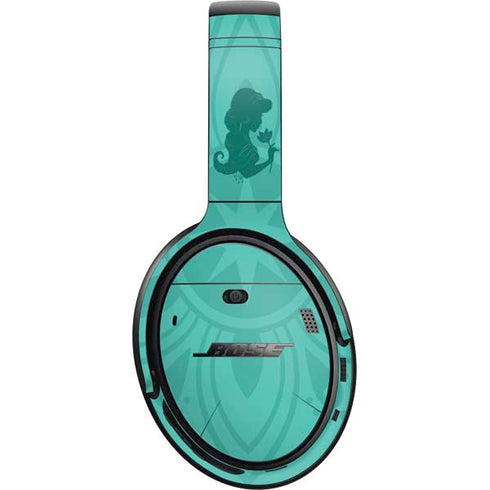 Disney Aladdin Princess Jasmine Silhouette Flower Bose QuietComfort 35 Headphones Skin