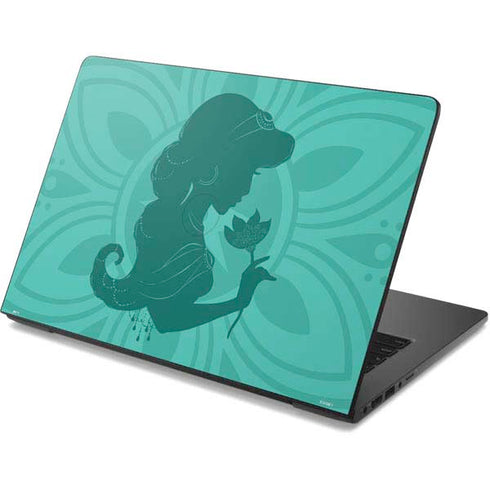 Disney Aladdin Princess Jasmine Silhouette Flower Dell Chromebook Skin
