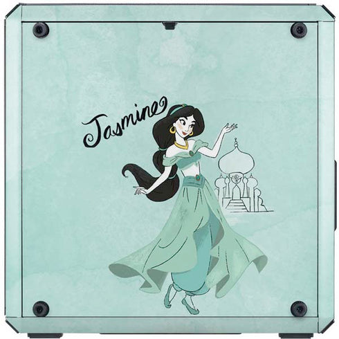 Disney Princess Jasmine Art Cooler Master MasterBox Q300L Mini Tower Skin