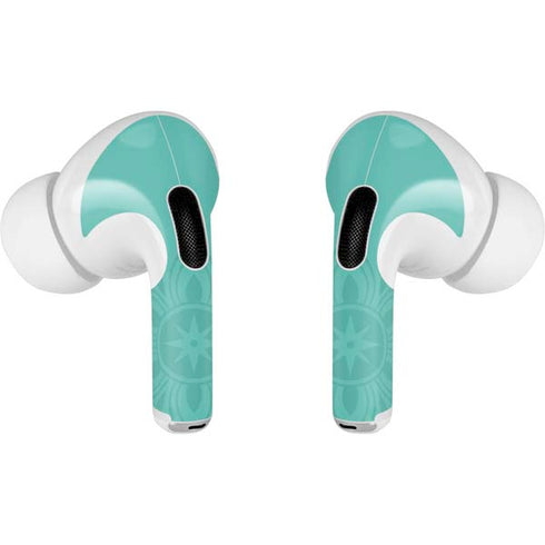 Disney Aladdin Princess Jasmine Silhouette Flower AirPods Pro 2nd Gen Skin