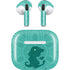 Disney Aladdin Princess Jasmine Silhouette Flower Apple AirPods (3rd Gen 2021) Skin