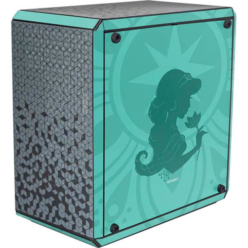 Disney Aladdin Princess Jasmine Silhouette Flower Cooler Master MasterBox Q300L Mini Tower Skin