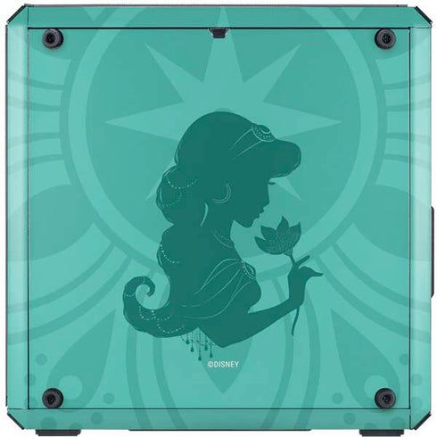 Disney Aladdin Princess Jasmine Silhouette Flower Cooler Master MasterBox Q300L Mini Tower Skin