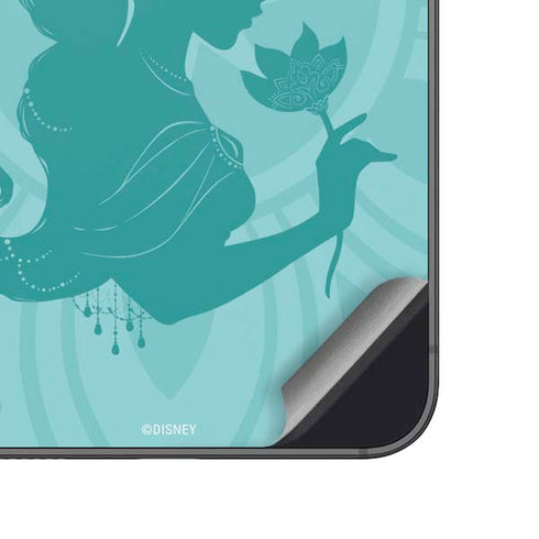 Disney Aladdin Princess Jasmine Silhouette Flower Galaxy A14 5G Skin