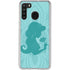 Disney Aladdin Princess Jasmine Silhouette Flower Galaxy A21 Clear Case