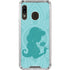 Disney Aladdin Princess Jasmine Silhouette Flower Galaxy A30 Clear Case