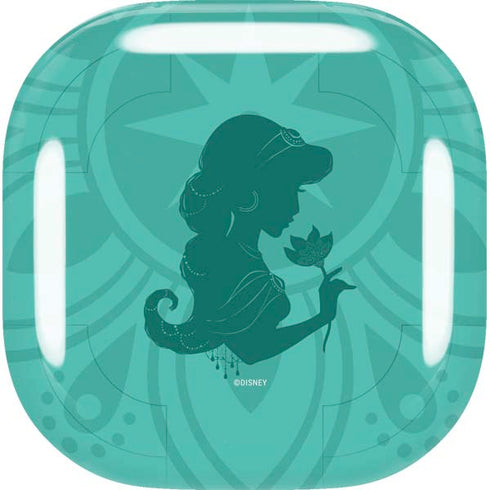 Disney Aladdin Princess Jasmine Silhouette Flower Galaxy Buds Live Skin