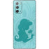 Disney Aladdin Princess Jasmine Silhouette Flower Galaxy Note20 5G Skin