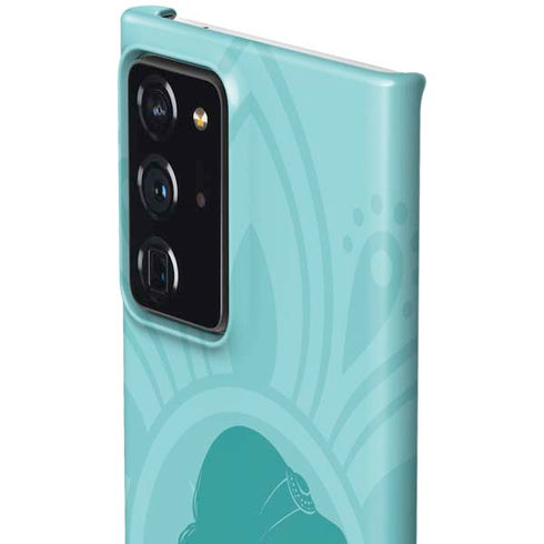 Disney Aladdin Princess Jasmine Silhouette Flower Galaxy Note20 Ultra 5G Lite Case