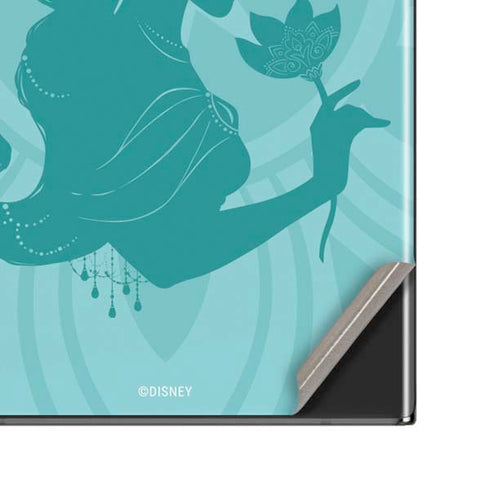 Disney Aladdin Princess Jasmine Silhouette Flower Galaxy Note20 Ultra 5G Skin