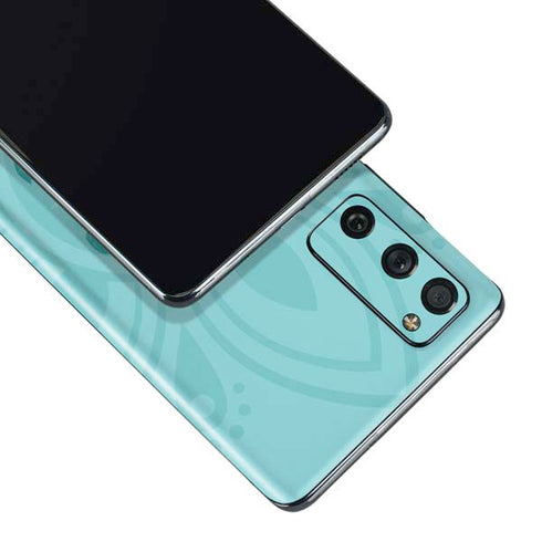 Disney Aladdin Princess Jasmine Silhouette Flower Galaxy S20 Fan Edition Skin