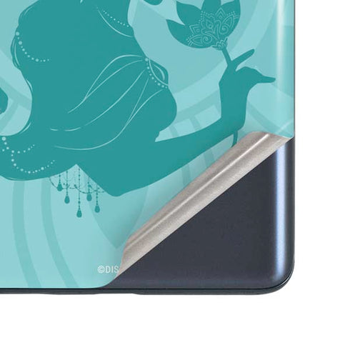 Disney Aladdin Princess Jasmine Silhouette Flower Galaxy S20 Fan Edition Skin