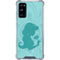 Disney Aladdin Princess Jasmine Silhouette Flower Galaxy S20 FE Clear Case