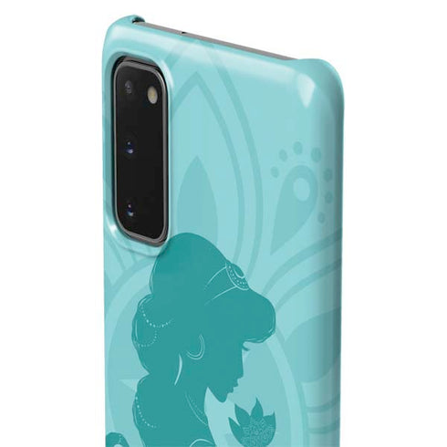 Disney Aladdin Princess Jasmine Silhouette Flower Galaxy S20 Lite Case