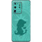 Disney Aladdin Princess Jasmine Silhouette Flower Galaxy S20 Ultra 5G Skin