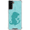 Disney Aladdin Princess Jasmine Silhouette Flower Galaxy S21 FE Clear Case