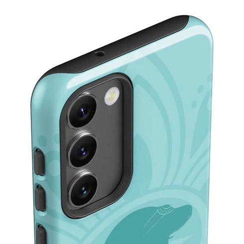 Disney Aladdin Princess Jasmine Silhouette Flower Galaxy S23 Pro Case