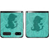 Disney Aladdin Princess Jasmine Silhouette Flower Galaxy Z Flip Skin