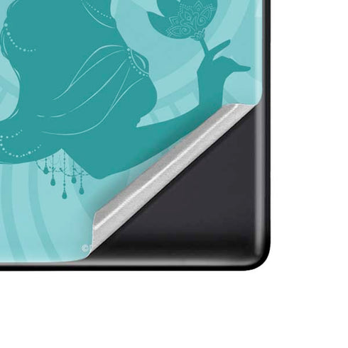 Disney Aladdin Princess Jasmine Silhouette Flower Google Pixel 6 Skin