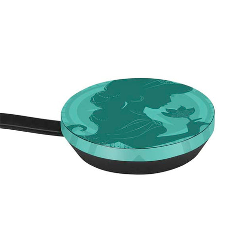 Disney Aladdin Princess Jasmine Silhouette Flower Google Stadia Controller Skin