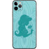 Disney Aladdin Princess Jasmine Silhouette Flower iPhone 11 Pro Max Skin