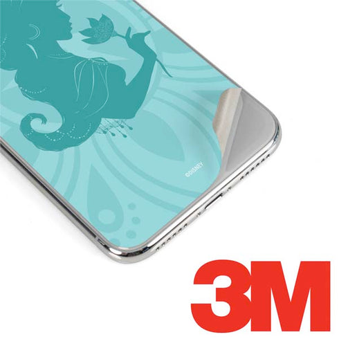 Disney Aladdin Princess Jasmine Silhouette Flower iPhone 11 Pro Skin