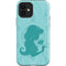 Disney Aladdin Princess Jasmine Silhouette Flower iPhone 12 Impact Case