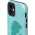 Disney Aladdin Princess Jasmine Silhouette Flower iPhone 12 Impact Case