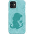Disney Aladdin Princess Jasmine Silhouette Flower iPhone 12 Mini Lite Case