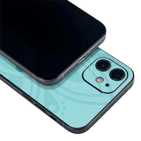 Disney Aladdin Princess Jasmine Silhouette Flower iPhone 12 Mini Skin