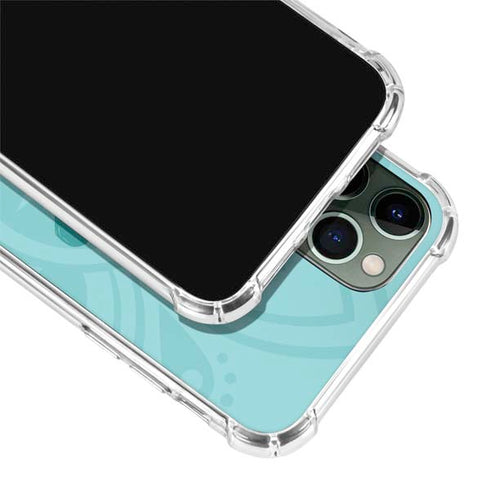 Disney Aladdin Princess Jasmine Silhouette Flower iPhone 12 Pro Max Clear Case