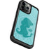 Disney Aladdin Princess Jasmine Silhouette Flower iPhone 13 Pro Cargo Case