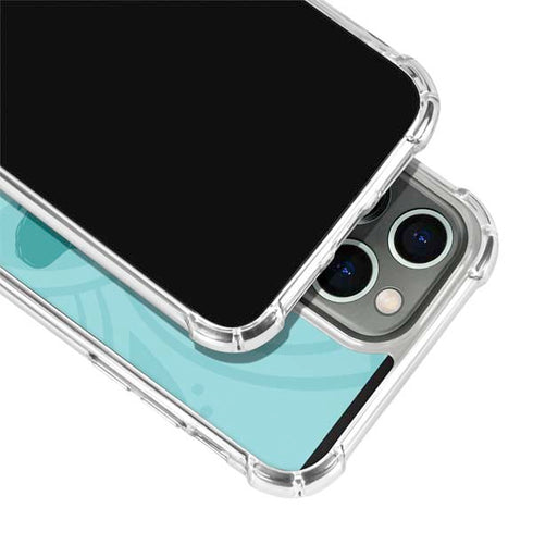 Disney Aladdin Princess Jasmine Silhouette Flower iPhone 13 Pro Clear Case
