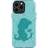 Disney Aladdin Princess Jasmine Silhouette Flower iPhone 13 Pro Max Impact Case