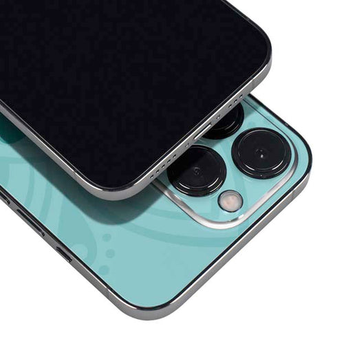 Disney Aladdin Princess Jasmine Silhouette Flower iPhone 13 Pro Skin