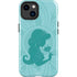 Disney Aladdin Princess Jasmine Silhouette Flower iPhone 14 Plus Impact Case