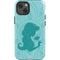 Disney Aladdin Princess Jasmine Silhouette Flower iPhone 14 Impact Case